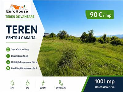 Teren de vanzare cu vedere panoramica