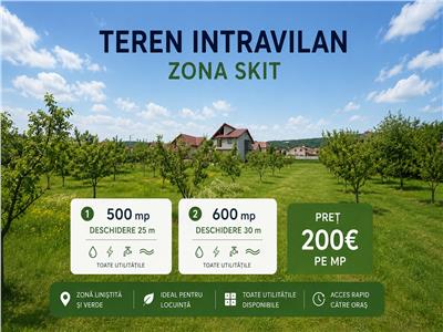 Parcele de vanzare zona Skit