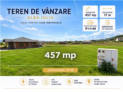 Teren de vanzare Alba Iulia P+1+M
