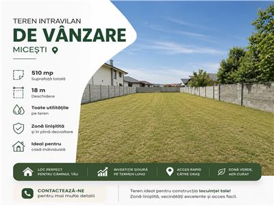 Teren Intravilan De Vanzare , Micesti